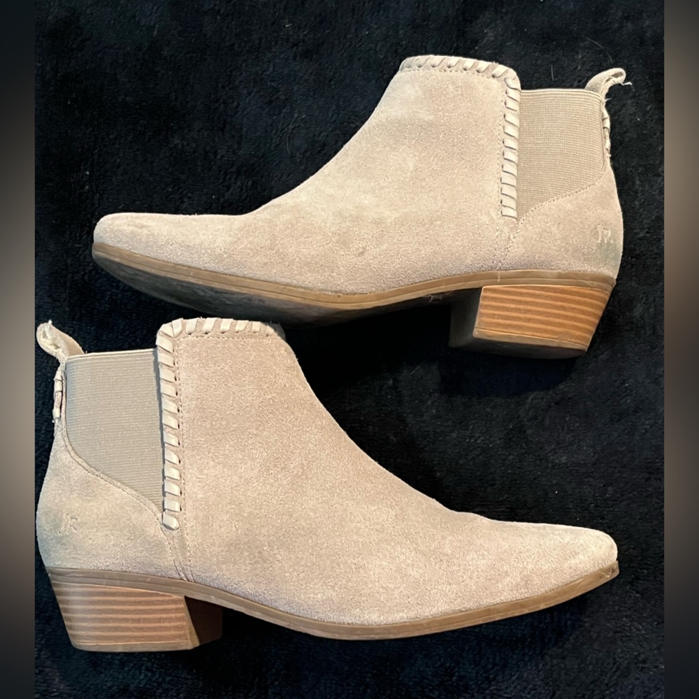Jack Rogers Women's Suede Ankle Boots - Tan